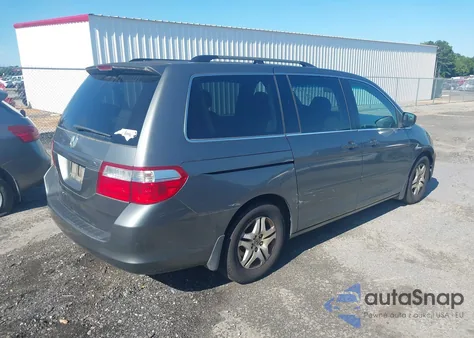 2007 Honda Odyssey Ex z USA, uszkodzony, nr VIN 5FNRL38437B428017